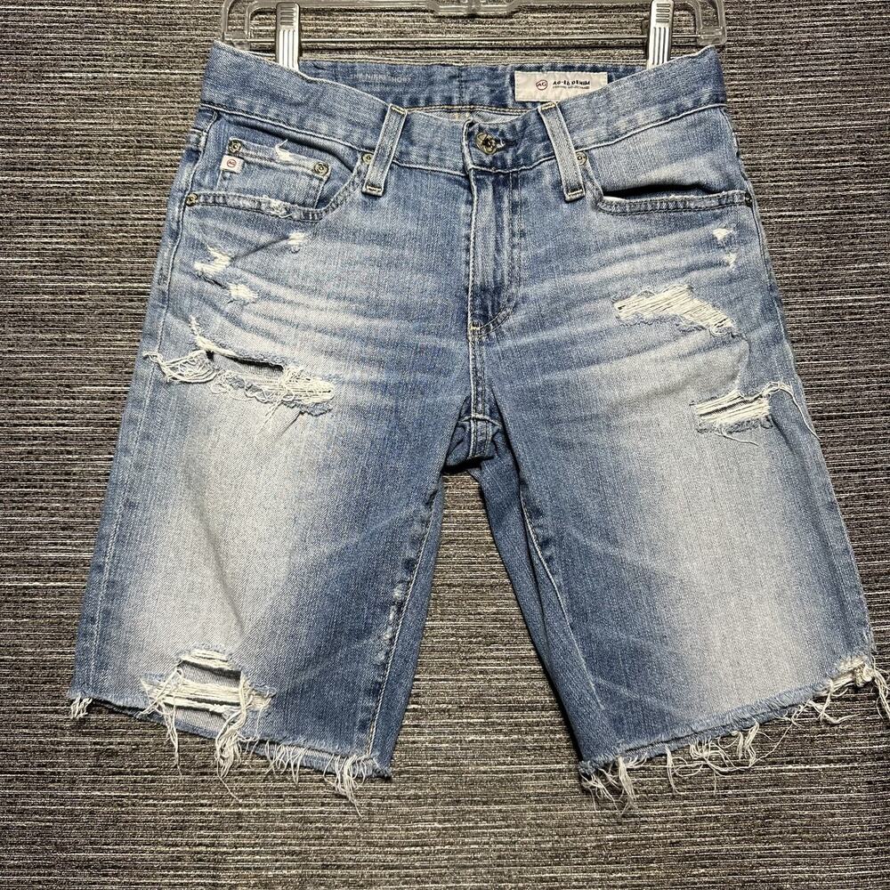 Adriano Goldschmied Shorts Women's Size 24 (28) R Blue Nikki